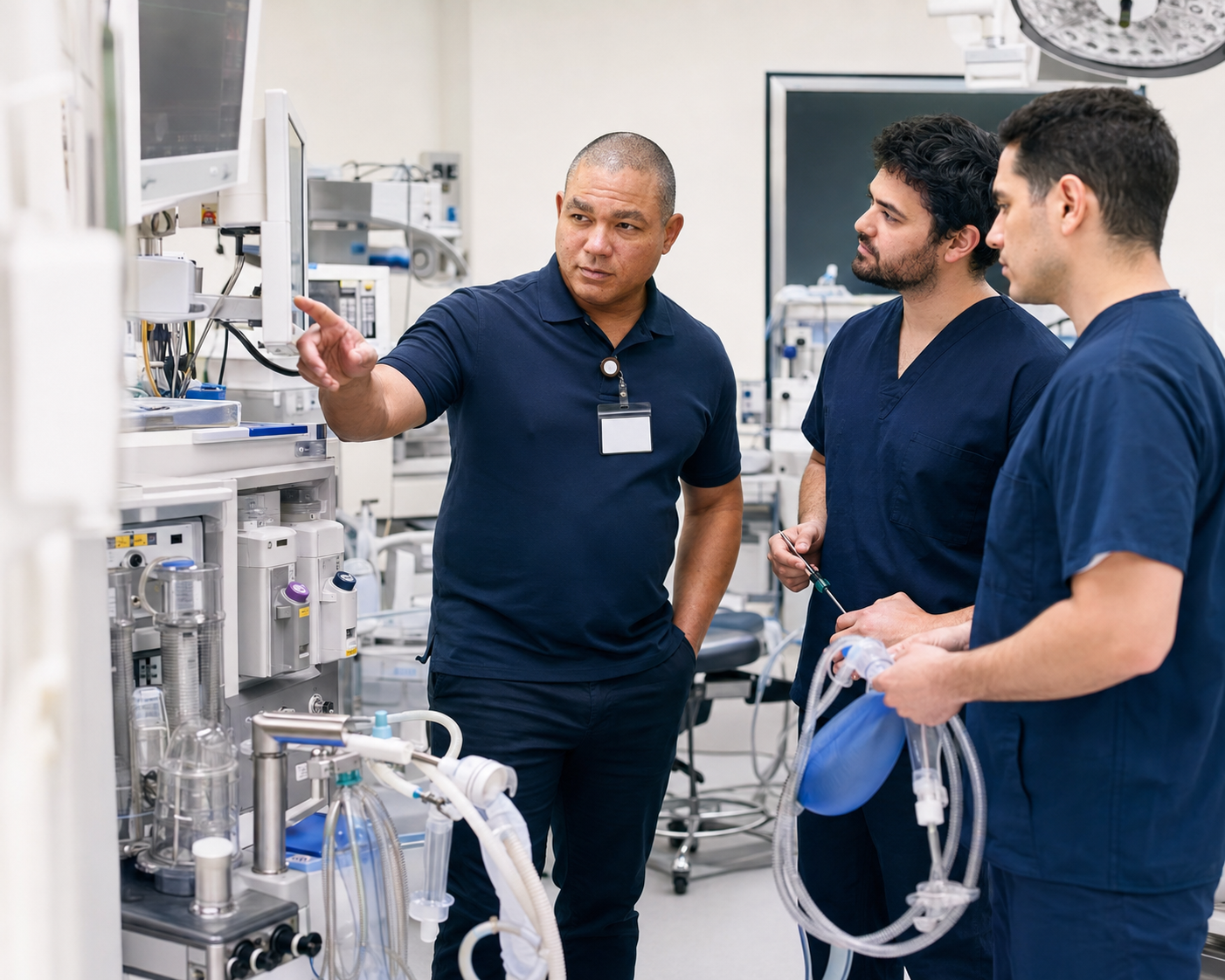 BiomedRx healthcare technology management team delivering alerts and wells