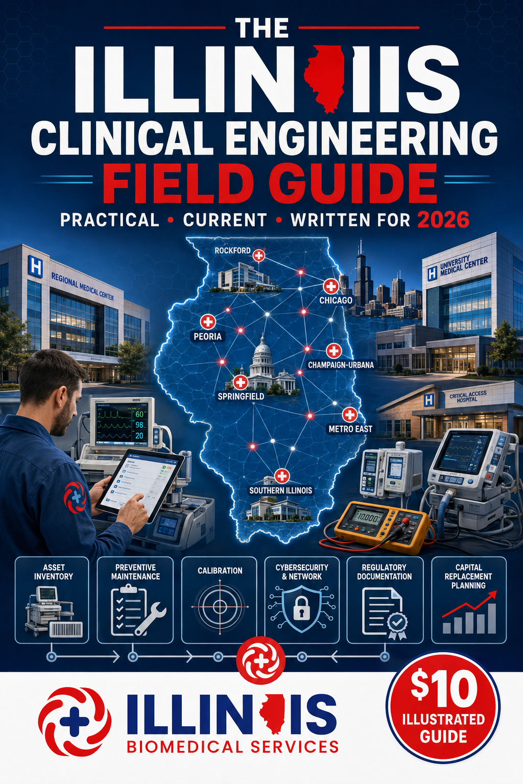 The Illinois Clinical Engineering Field Guide — eBook cover